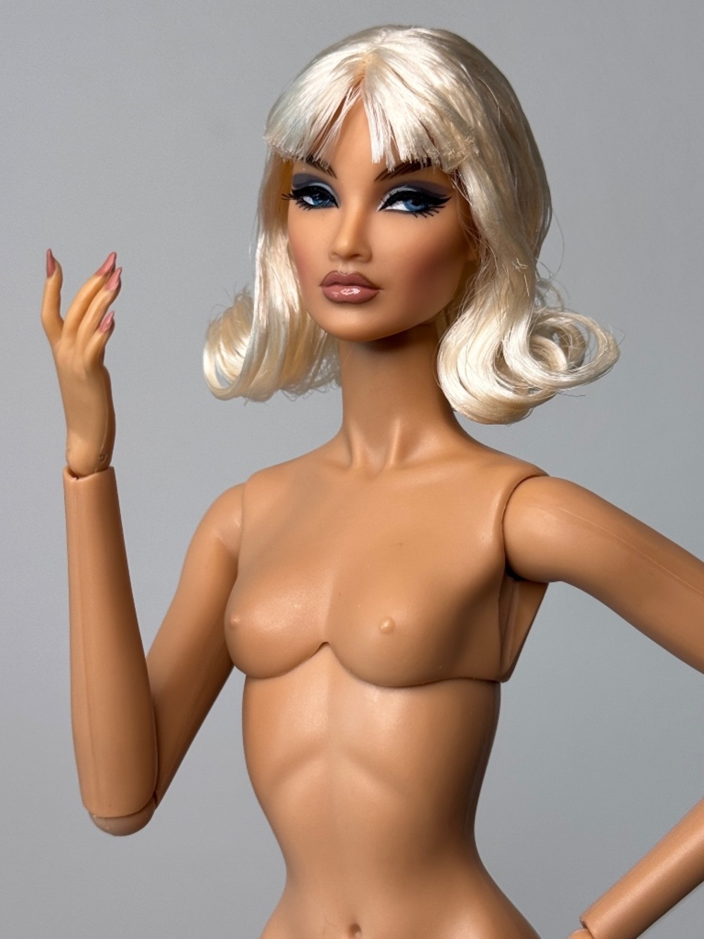 Baby Blue Imogen Integrity Nude Fashion Doll NU Face NU. NU.Face Articulated IT